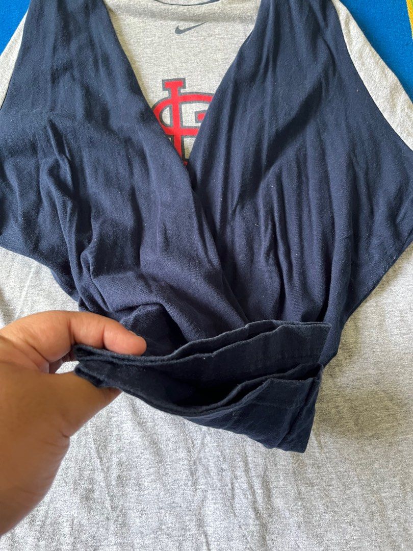 Nike St. Louis Cardinals Baseball Tee Short Sleeve Blue Size Small – Shop  Thrift World
