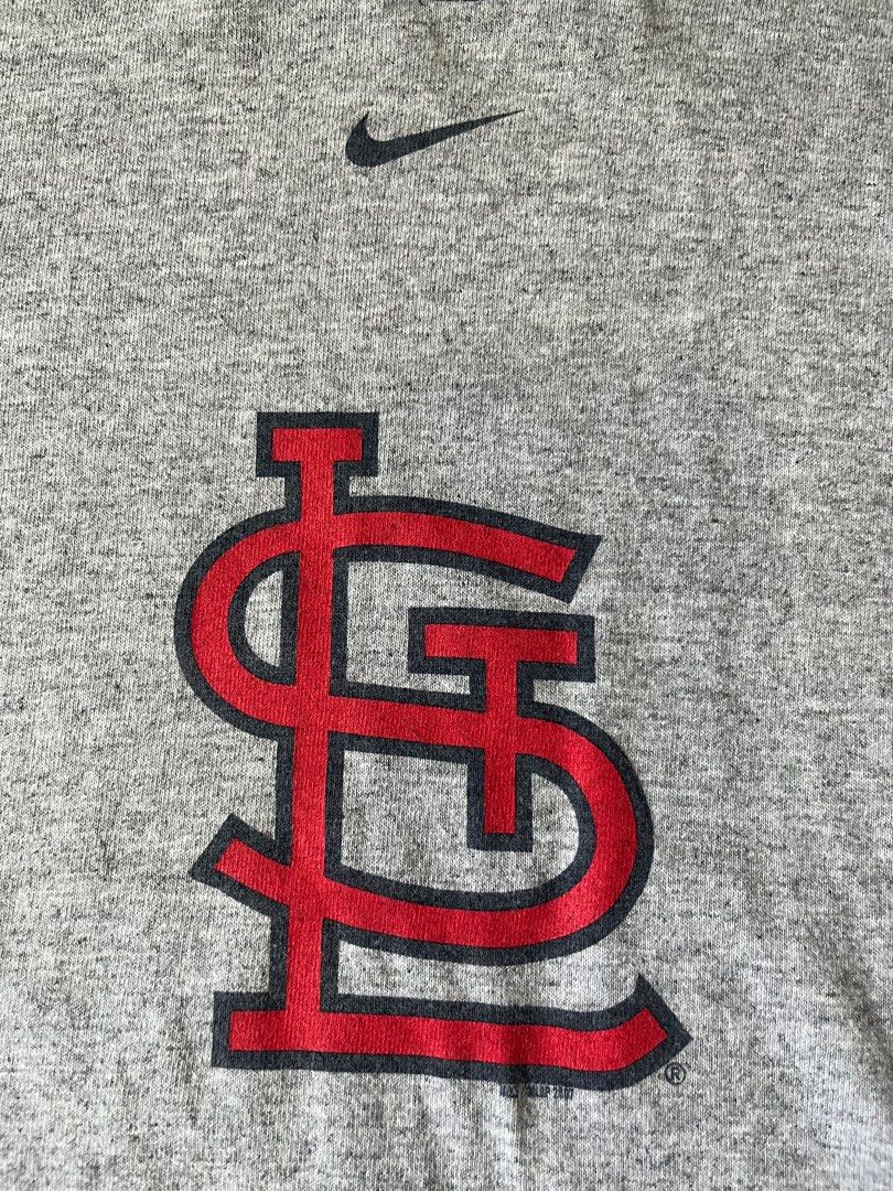 St Louis Cardinals The Nike Tee Mens Sweatshirt 3/4 Sleeve Baseball Sz  Medium