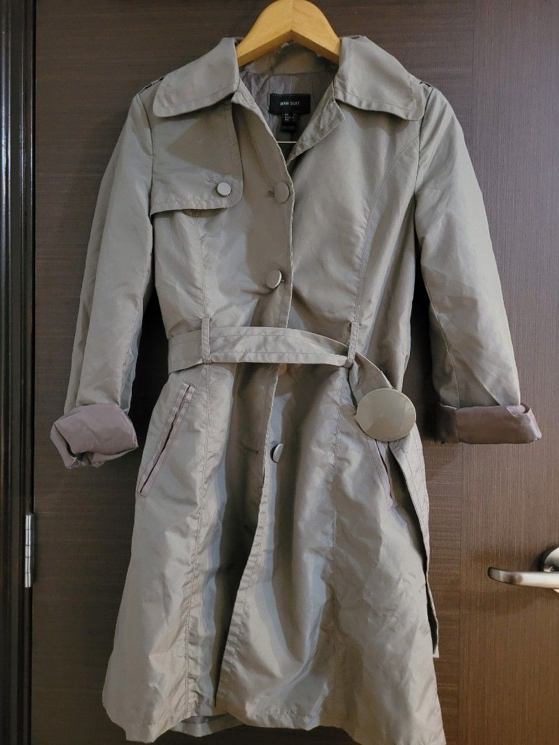 MNG Suit Mango Woman Trench Coat Women s Fashion Coats Jackets