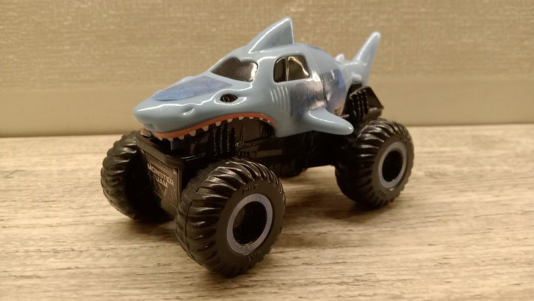 Monster Jam Toy Set of 4, Hobbies & Toys, Toys & Games on Carousell
