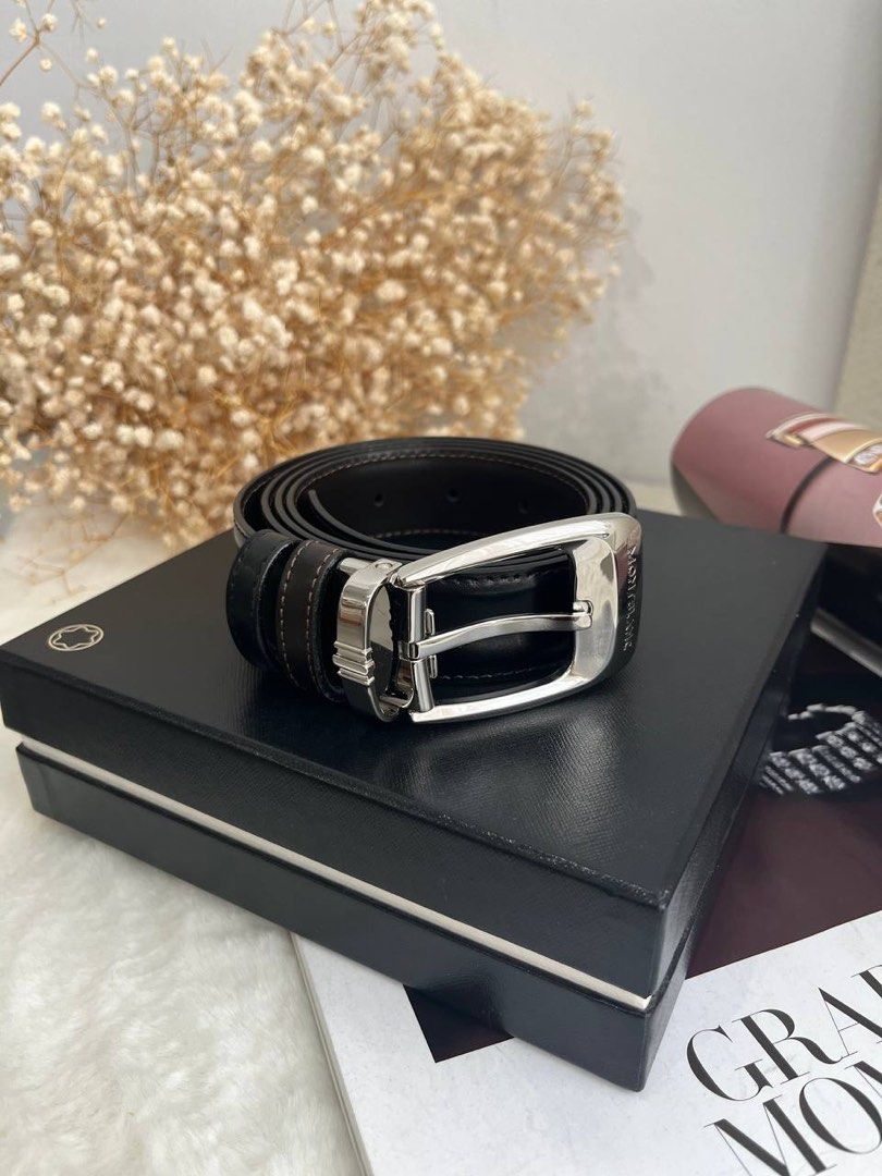 Mont Blanc belt, Luxury, Accessories on Carousell