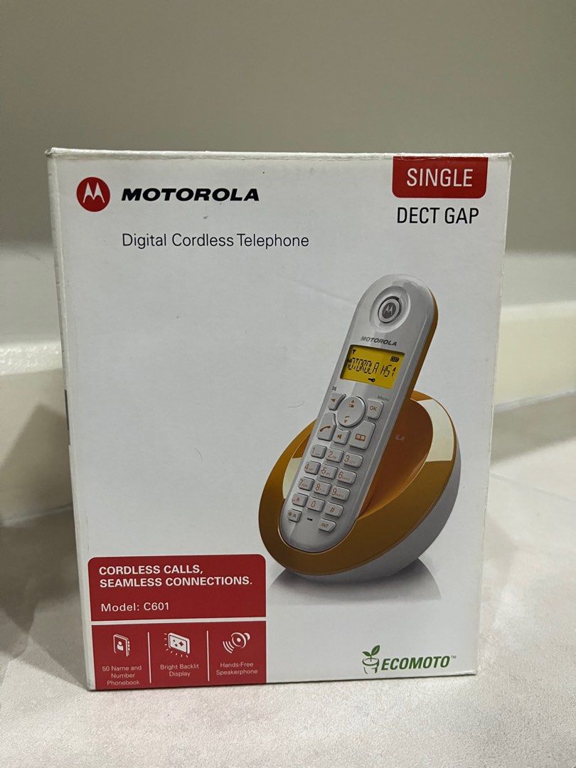 Motorola digital cordless telephone C601, Mobile Phones & Gadgets