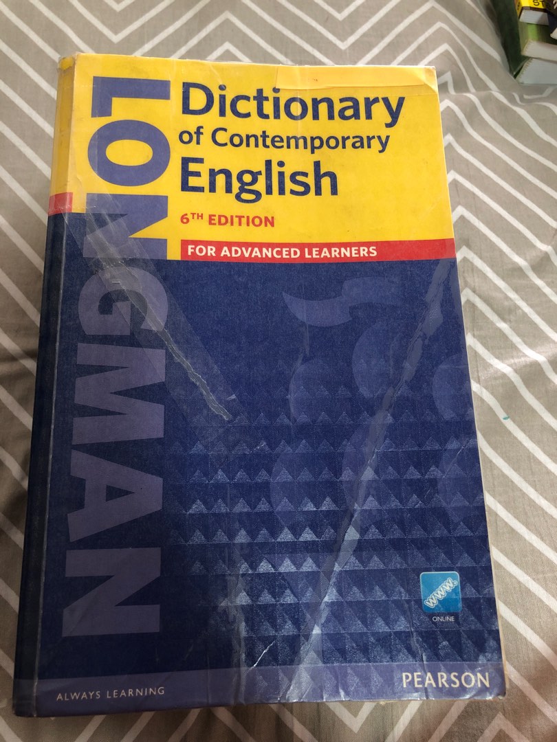 Moving out sale - Longman dictionary of contemporary English 6 th ...