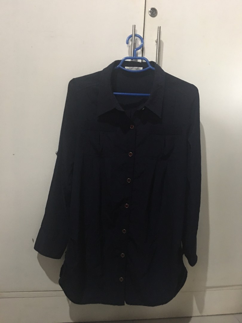 Navy blue polo dress, Women's Fashion, Dresses & Sets, Sets or