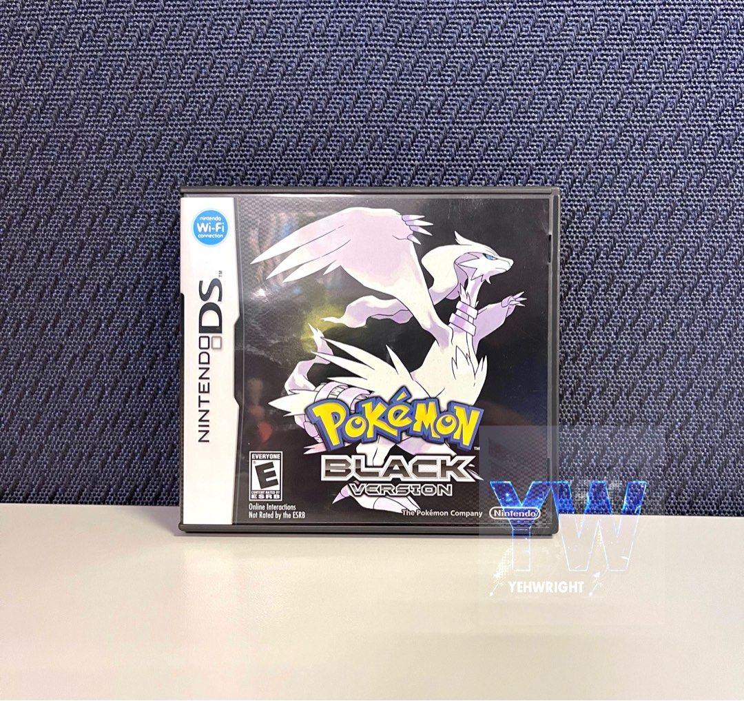NDS] Nintendo DS Pokémon Black Version - US VERSION (美版), 電子