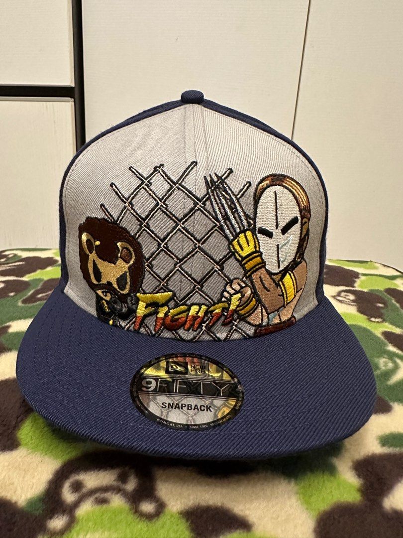 New Era X Street Fighter X Tokidoki帽cap 街頭霸王, 男裝, 手錶及 