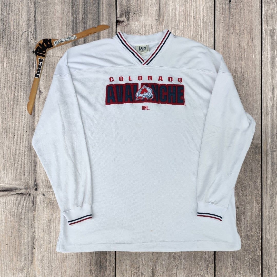 NHL Colorado Rockies Women's Vintage Long Sleeve T-Shirt - XL