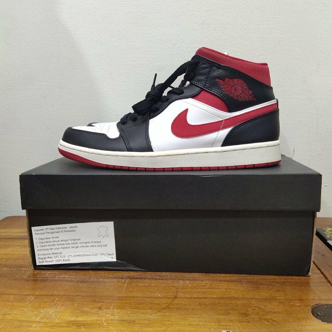 Air Jordan White Red 27 Nike Air Jordan Mid Gym Red Not Adidas