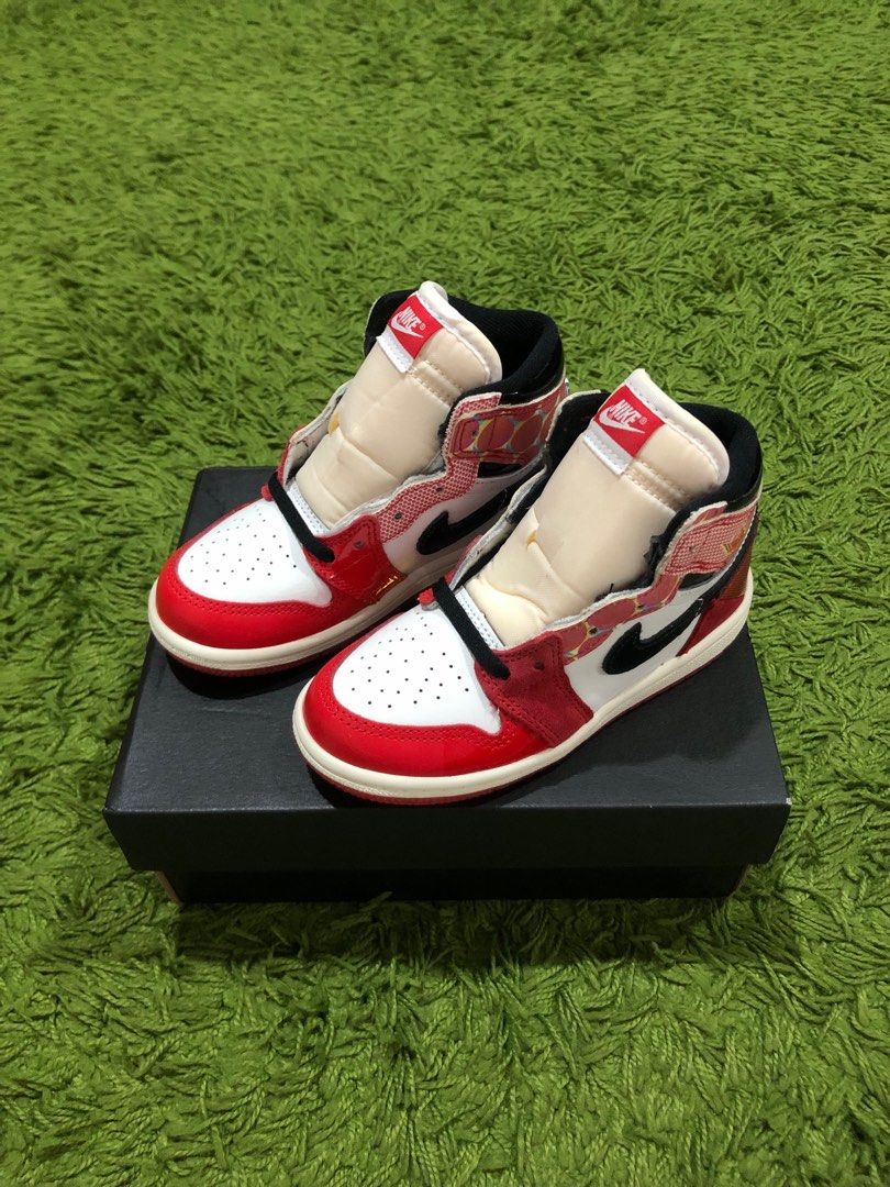 Air jordan 1 toddler spider man shop