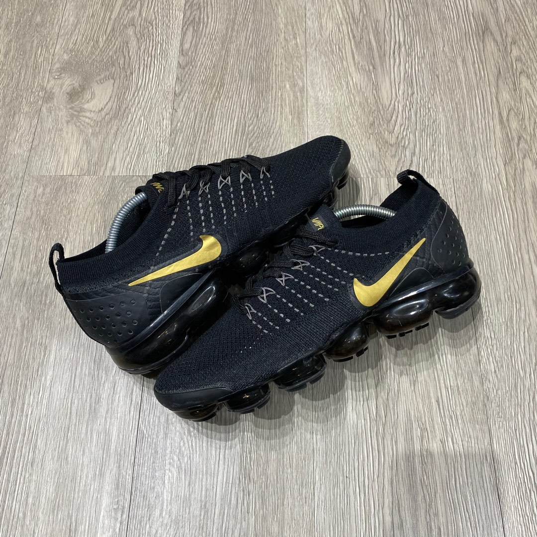 Nike vapormax 2.0 black gold clearance
