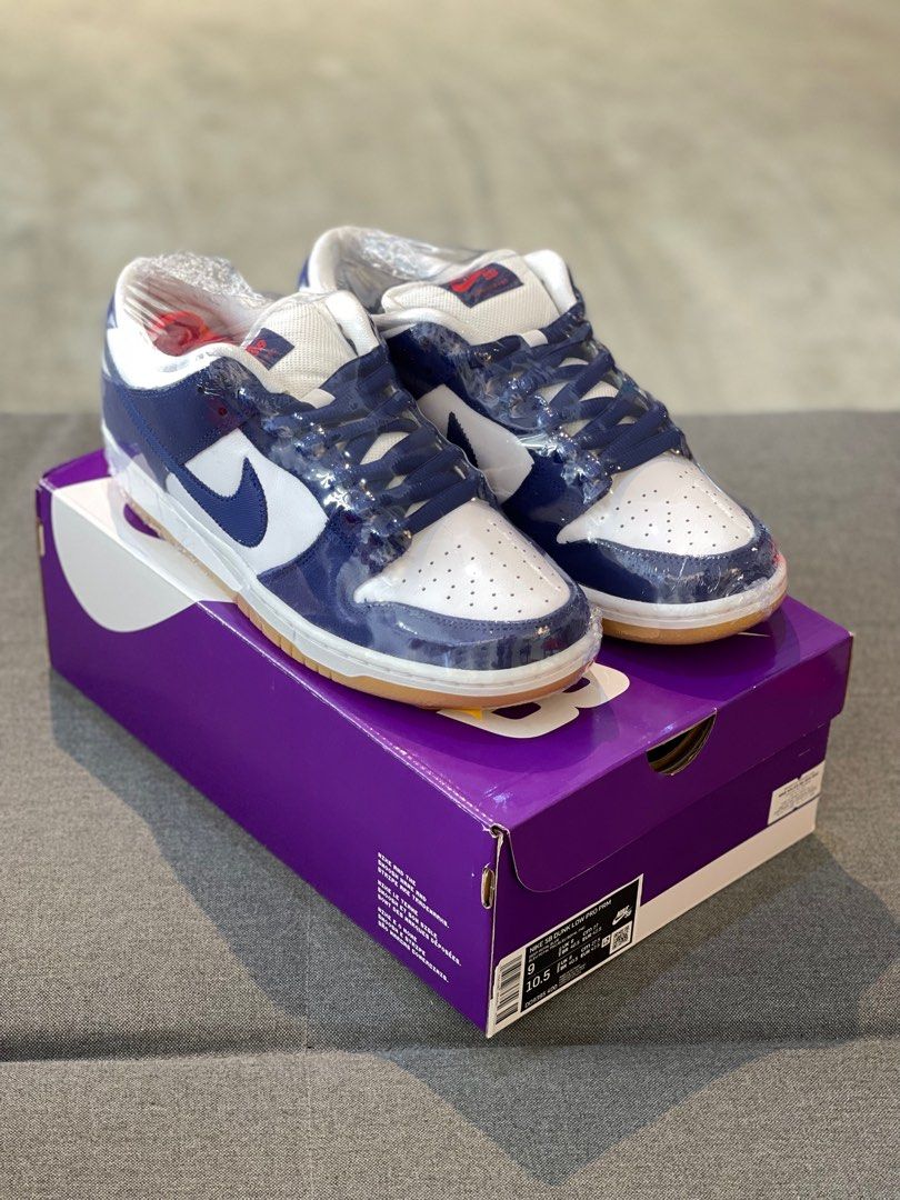 Nike Dunk SB Dunk Low LA Dodgers, Men's Fashion, Footwear, Sneakers on  Carousell