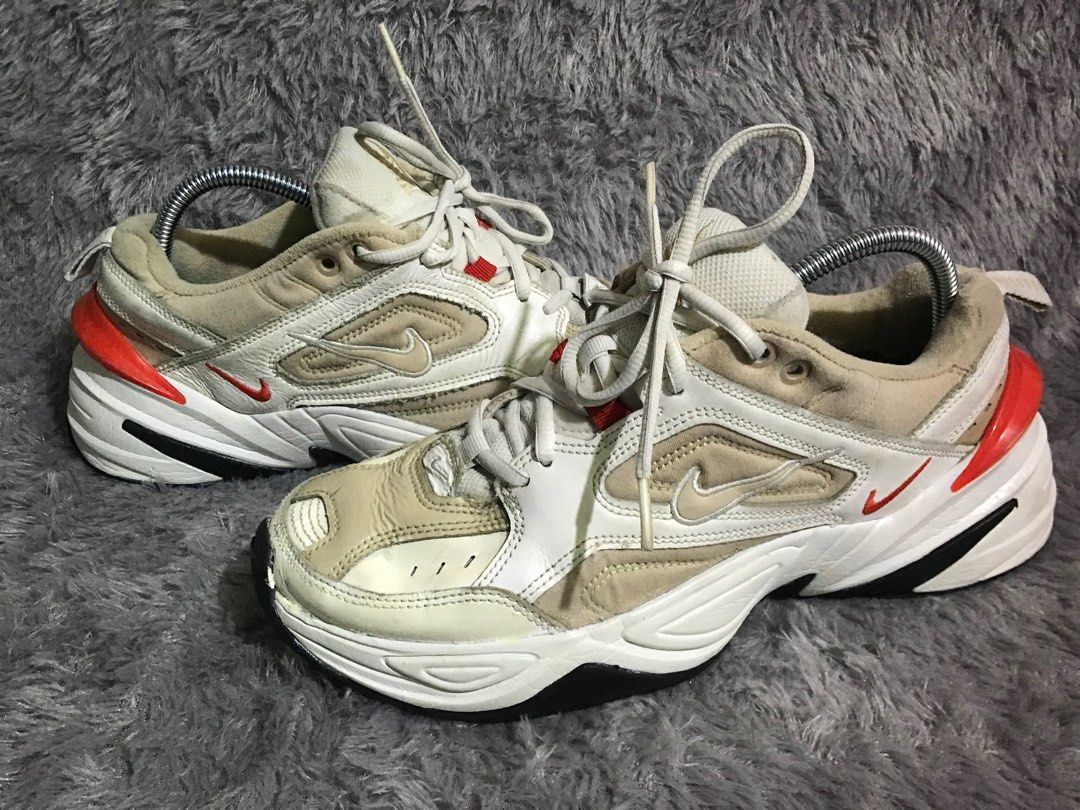 Sneaker Chaussure Nike Nike M2k Tekno Rouge NIKE M2K TEKNO SAIL RED