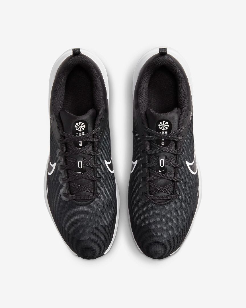 Nike Men s Downshifter 12 Road Running Shoes Black FL 27.5cm