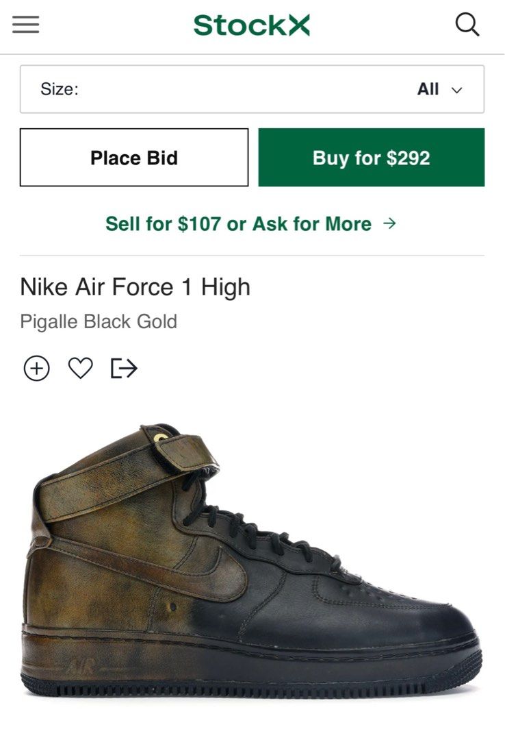 pigalle air force 1 high