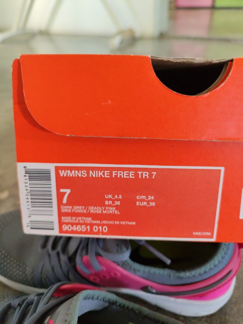 Nike free deals tr7 orange