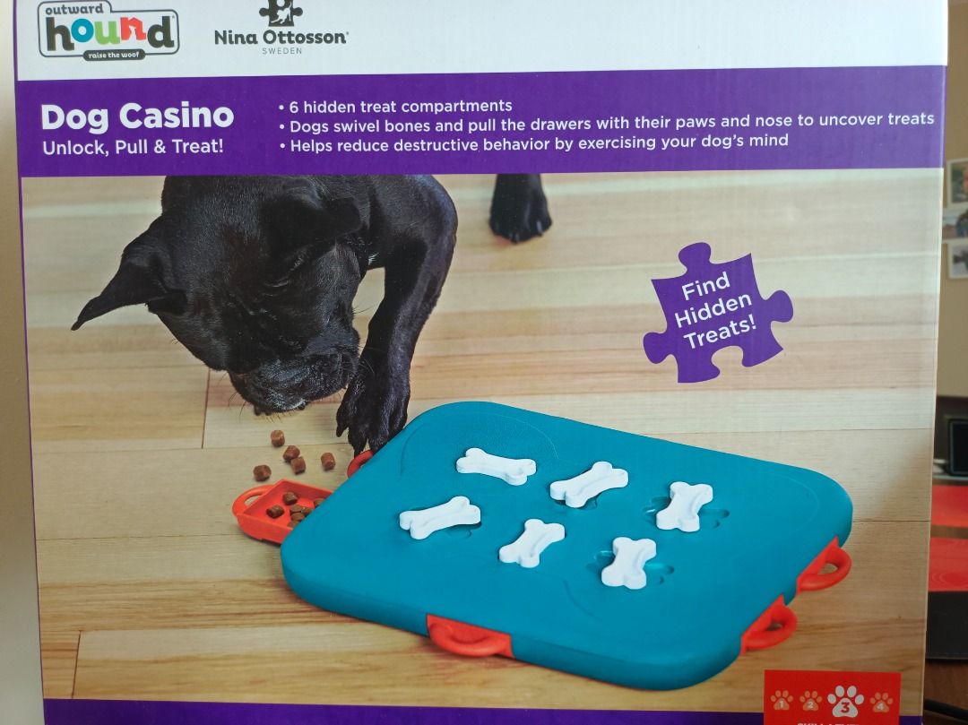Nina Ottosson - Level 4 Dog Puzzle, Pet Supplies, Homes & Other Pet  Accessories on Carousell