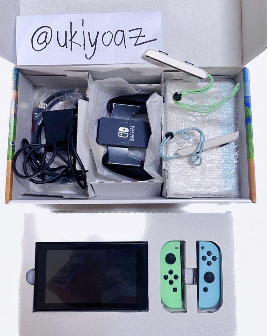 Nintendo switch v2 animal crossing bundle on sale