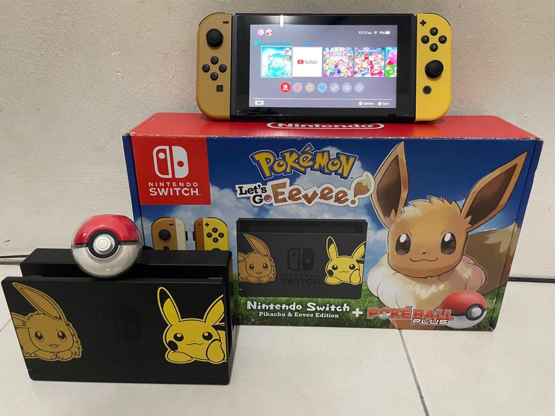 Nintendo switch online lite pokemon eevee
