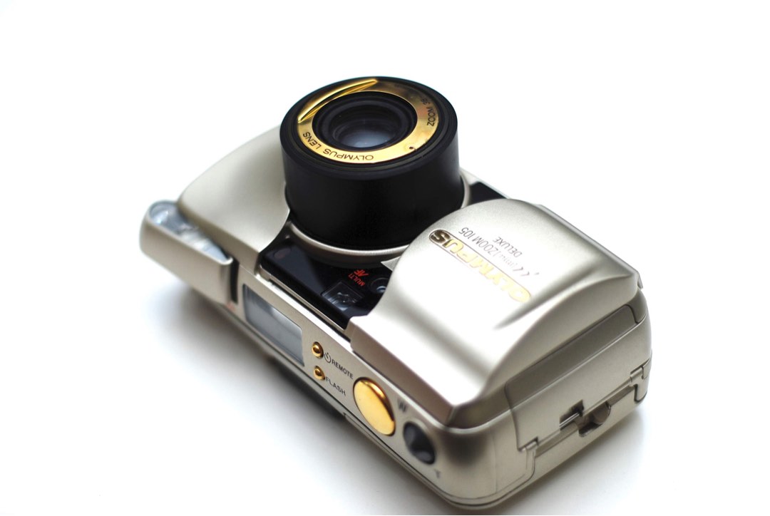Olympus mju zoom 105 deluxe, Photography, Cameras on Carousell