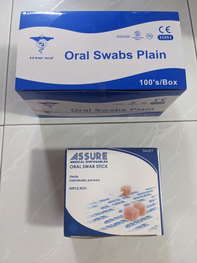 Oral Swab Stick, Health & Nutrition, Medical Supplies & Tools on Carousell