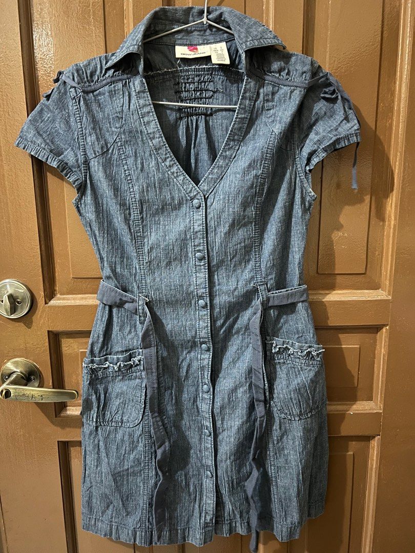 Dkny 2025 denim dress