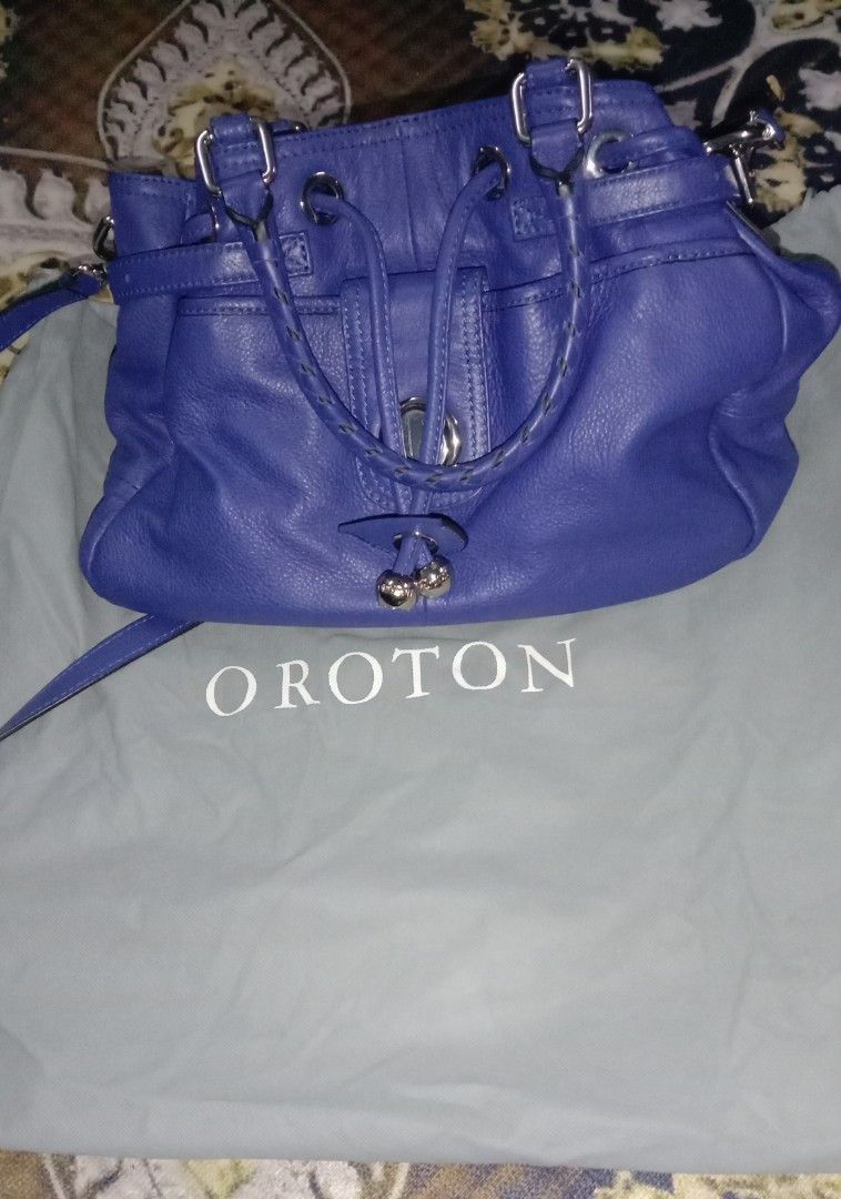 Oroton Leather Handbag Luxury Bags Wallets on Carousell