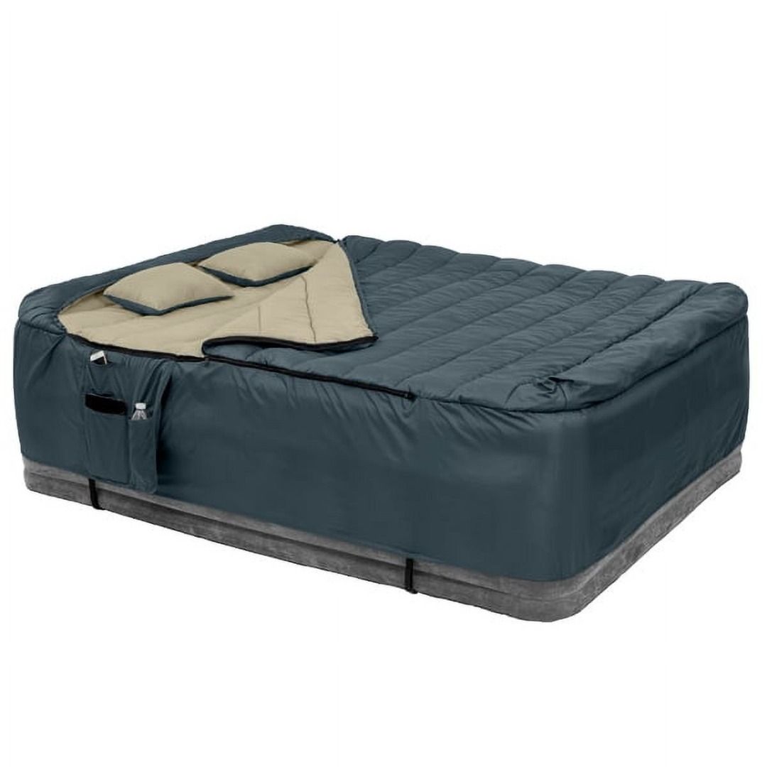 Ozark Trail Queen sleeping bag with Pillow Intex queen air