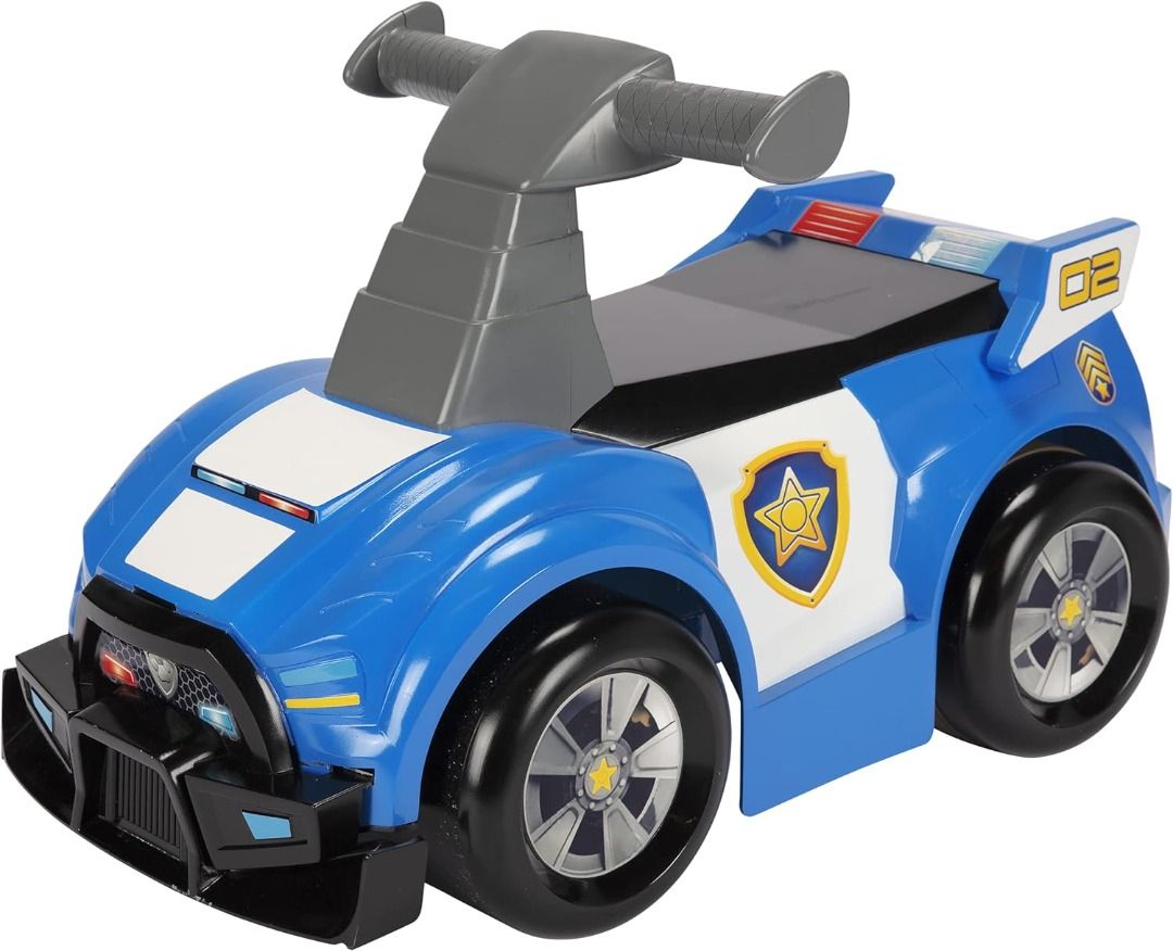 PAW Patrol Chase Pull-Back Racer Ride-On 座駕 Rider 回力車, 興趣及遊戲, 玩具 & 遊戲類 ...