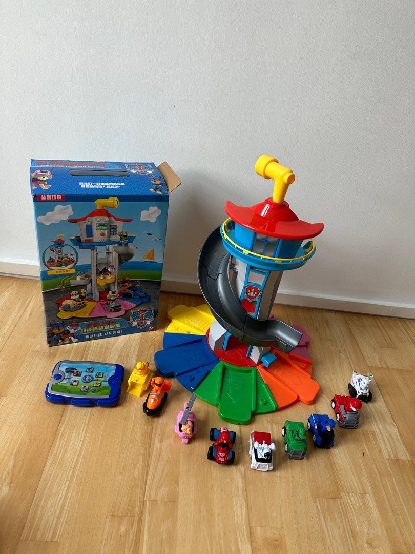 Paw patrol tower smyths hotsell