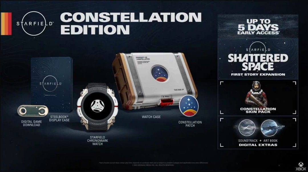 Starfield: Constellation Edition For PC STEAM pc 美版星空典藏版