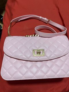 Charles & Keith BASIC FRONT FLAP CROSSBODY BAG (165 TND) ❤ liked