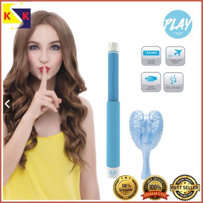 Play by tuft 25mm travel curling iron curling wand ceramic barrels