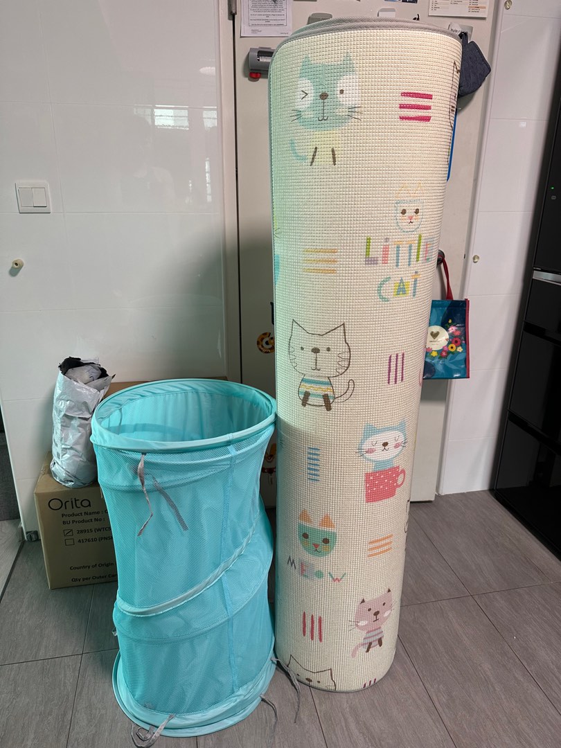 Playmat and play tunnel, Babies & Kids, Infant Playtime on Carousell