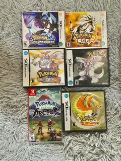 Pokémon DS / 3DS / Switch Games