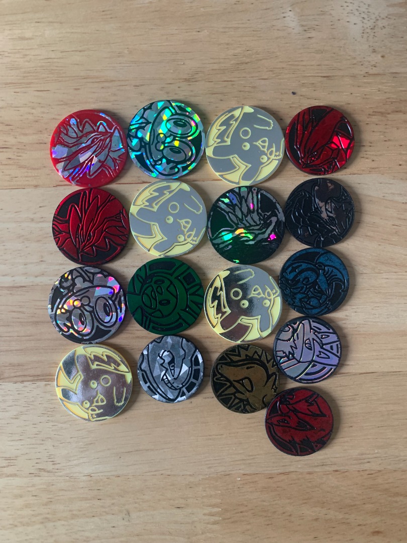 Pokémon TCG Flip Coins, assorted, Hobbies & Toys, Toys & Games on Carousell