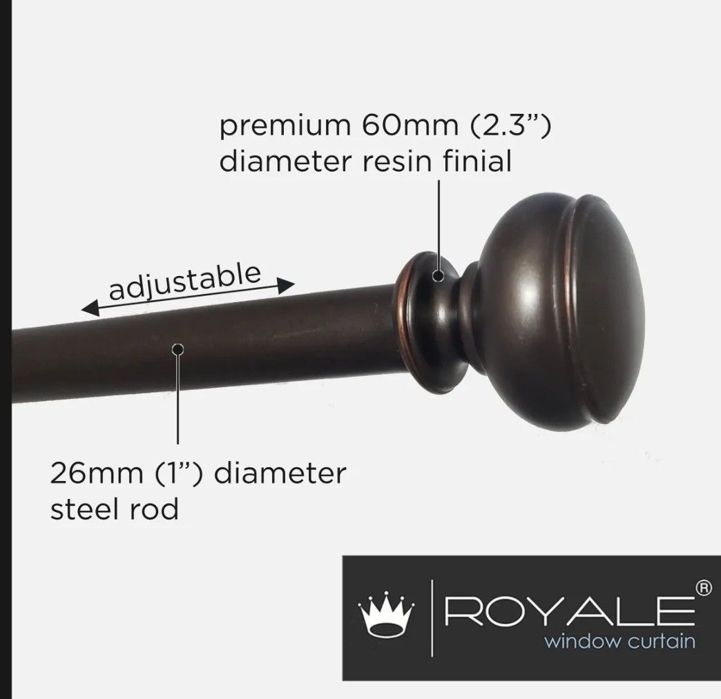 2 pcs Premium Curtain Rods (Category: Curtains & Blinds) located in Taguig. Submitted by popstylic (Listing ID 1257593358, Image 1). Description: These premium rods are dependable, elegant and extendable. Get 2 rods for only 900 pesos. Has mounting brackets. RSF: i needed a rail curtain rod.