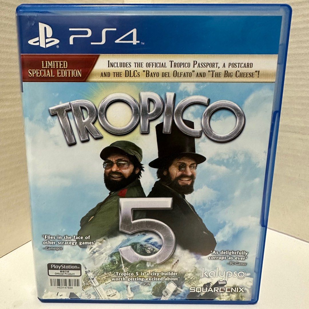 PS4 Games Tropico 5 R3 English Construction Manufacturing