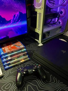 PS4 Pro 4K HDR, 1TB, 1 controller with HDMI, +DOBE Exhaust Fan