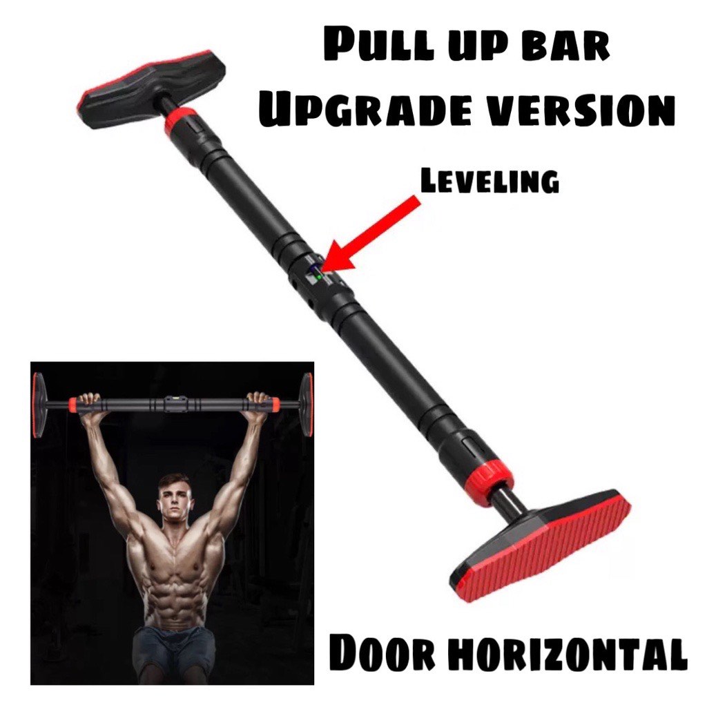 Pull Up Bar Screwless Wall Mounted Workout Pull Up Bar Door Sports Equipment Other Sports Equipment and Supplies on Carousell