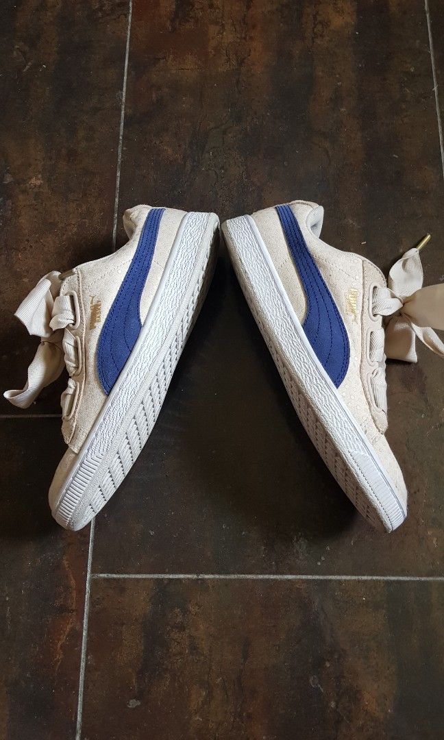 Puma denim sneakers clearance