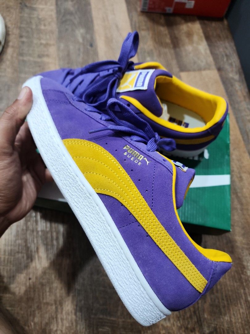 Puma suede lakers discount