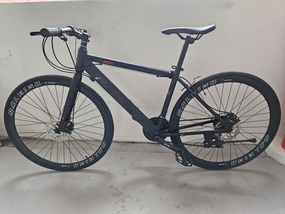Raleigh hybrid bike rl880 sales