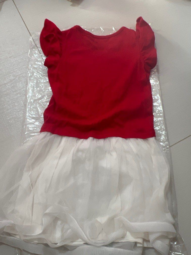 Red tulle dress girls online