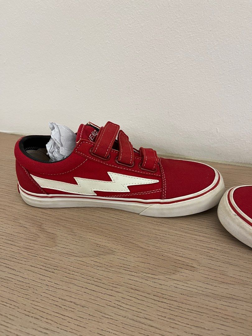 Revenge storm red Velcro, Men's Fashion, Footwear, Sneakers on
