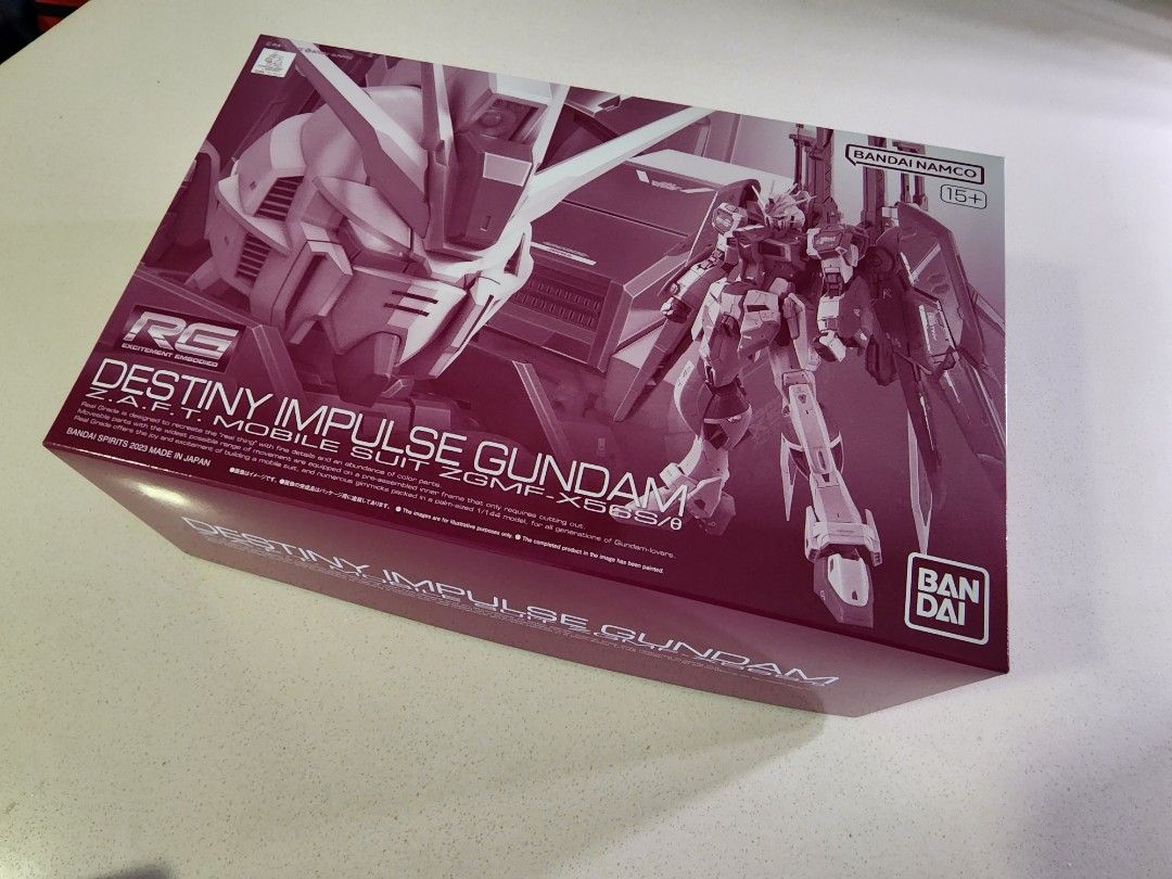 RG 1/144 Destiny Impulse Gundam Model Kit P-Bandai limited