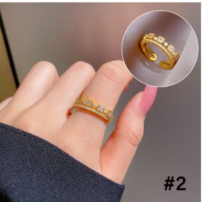 Gold rings for girlfriend outlet