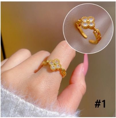Gold finger ring for girl discount