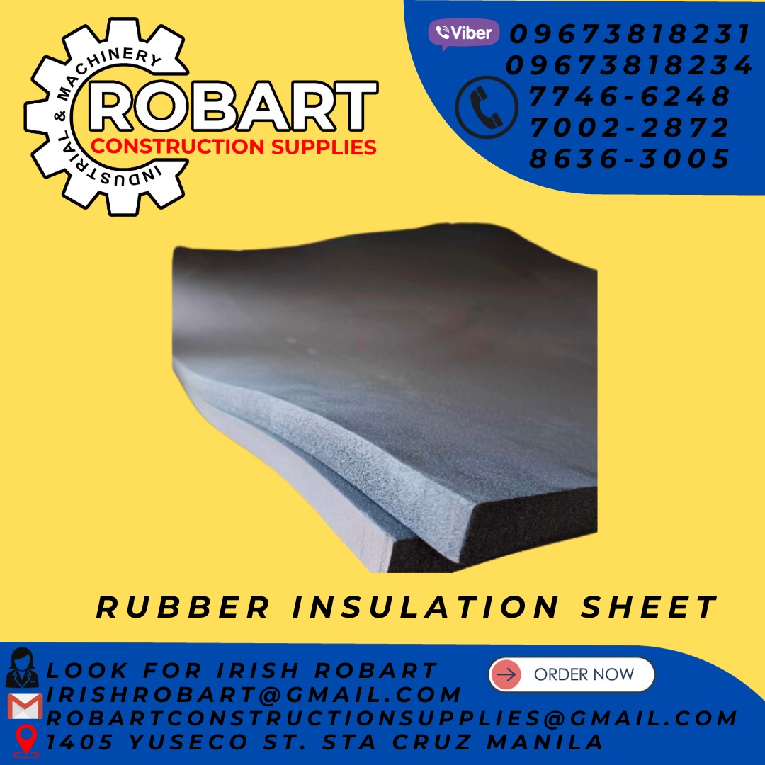 Rubber Insulation Sheet, Commercial & Industrial, Construction Tools
