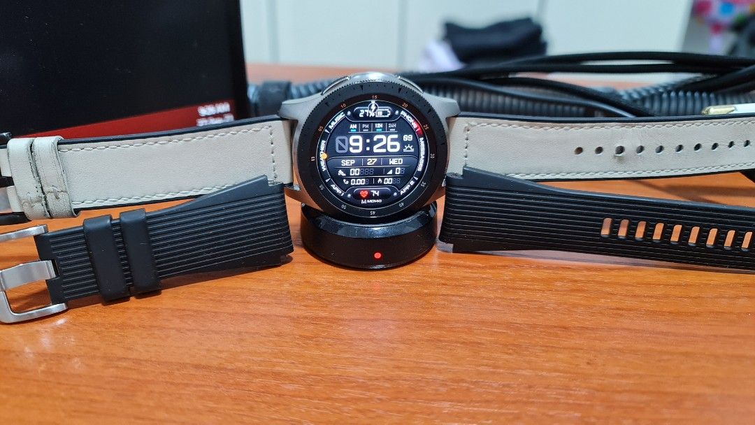 Samsung Galaxy Watch R800 size 46mm bluetooth Mobile Phones