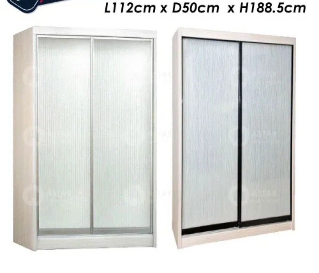 Second hand deals sliding wardrobe doors